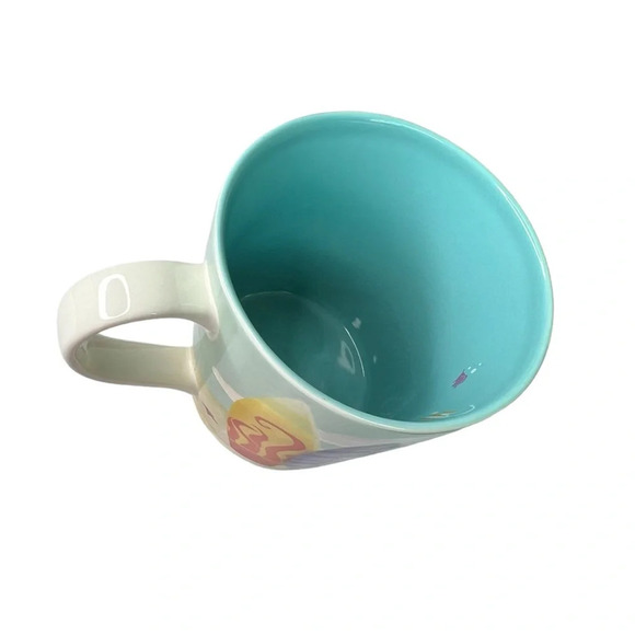 Starbucks Hawaii 2010 Bone China Coffee Tea Mug Cup Surf Boards Shark Ocean - Picture 2 of 9